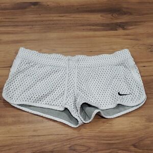 Nike Women's White Athletic Shorts